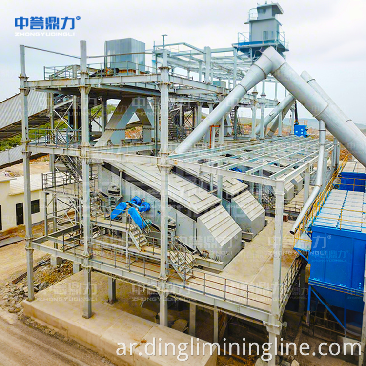 Hard Rock Gold Production Line